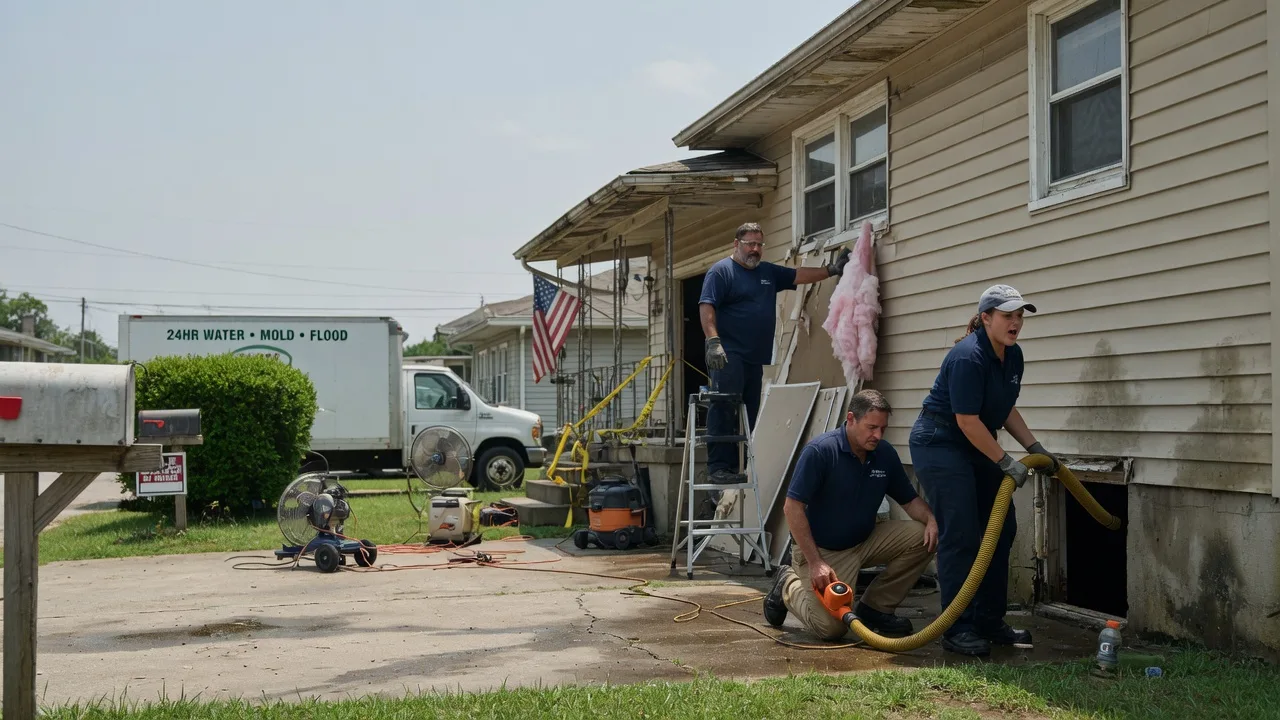 Water Damage Repair in Anacoco, LA near me